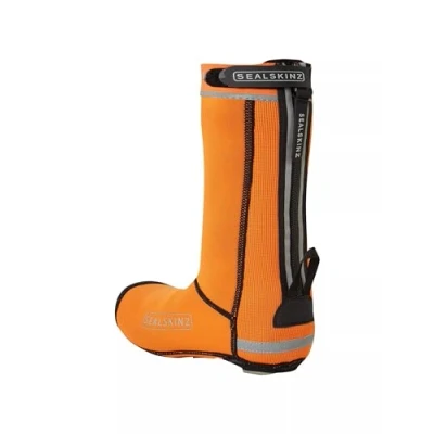 Image of SEALSKINZ Hempton, unisex Shoe cover, Naranja.,