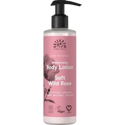 Image of Urtekram Body Lotion Moisturizing Wild Rose 245 ml, Vegan, Organic, Natural Origin
