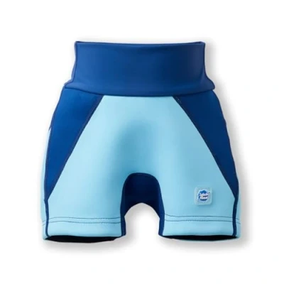 Image of Splash About Unisex Kids Jammer Duo Baby and Toddler Swim Nappy, Blue/Navy, 5 6 Years UK