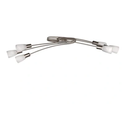 Image of Massive Atria 6 Bar Spotlight Ceiling Nickel and Brass Plated