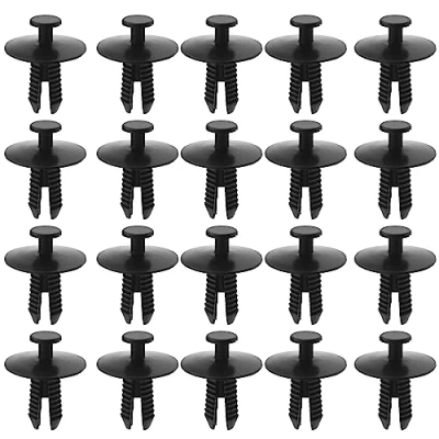 Image of Create idea 50PCS Car Bumper Fender Retainer Clips Compatible with 3 5 7 Series 51110141033/51118174185/8174185 Plastic Push Type Rivet Fasteners