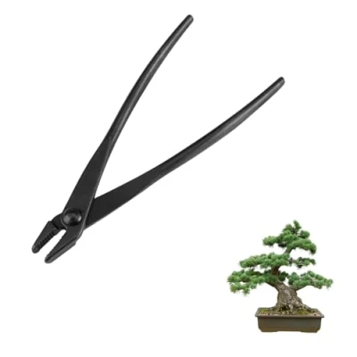 Image of DEWIN Bonsai Pliers, Manganese Steel Alloy Wire Plier with Round End for Safe Use Gardening Tool, Assisting in Bending Around Branches
