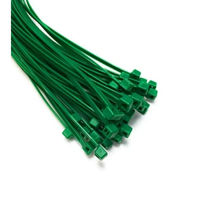 Image of Heavy Duty Green Cable Ties 7.2mmx450mm x20 Pieces