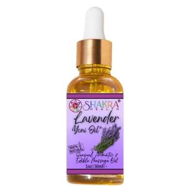 Image of Yoni Oil Lavender Massage Oil, 30ml, Moisturising, pH Balancing, Feminine Scent, Natural Hygeine, Fresh Smell, Organic, Vegan