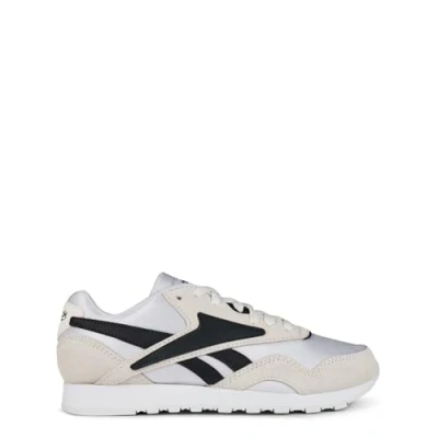 Image of Reebok Classic Nylon Plus Mens White Trainers Size UK 7.5