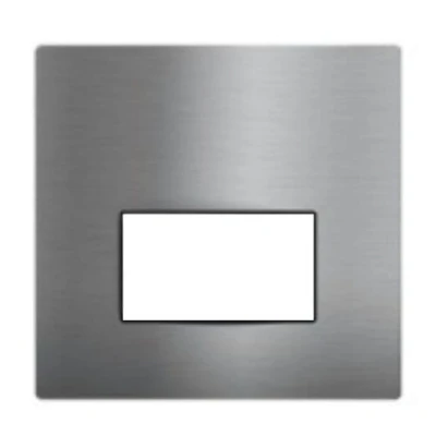 Image of Geberit Type 50 pneumatic urinal flush plate brushed chrome (242.764.GH.1)