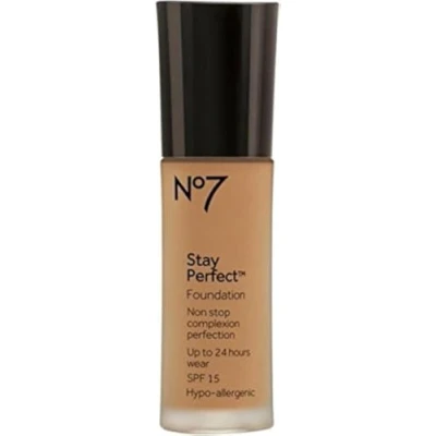 Image of No7 Stay Perfect Foundation Deeply Beige