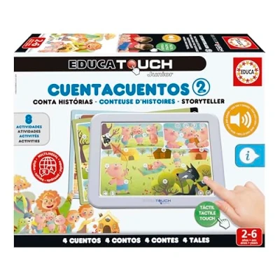 Image of Educa Touch Junior Learning the Alphabet (Portuguese Language) Storytelling (new version)