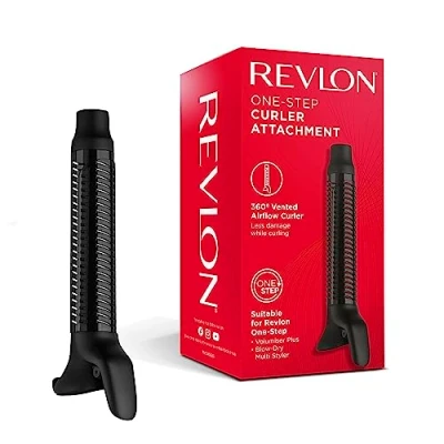 Image of Revlon One Step 360 Vented Curler Head Attachment Black