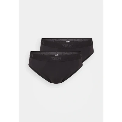 Image of Sloggi BASE 2 PACK Briefs, Men&#039;s, Size: Medium, Charcoal