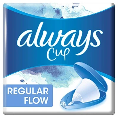 Image of Always Menstrual Cup (1 Cup) for a Medium Period, with Case, Developed Gynaecologist
