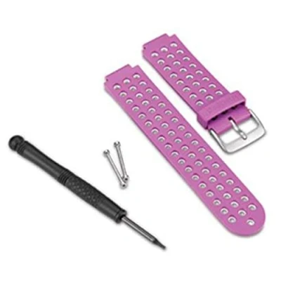 Image of Garmin 010 11251 31 Replacement Bands for Forerunner 220, Violet