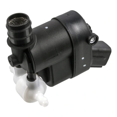 Image of 985102W500, 985104Z000 Windshield Washer Pump FEBI BILSTEIN 183275 HYUNDAI: i30 II Hatchback, i10 III KIA: Sportage IV