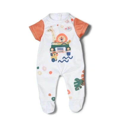 Image of BABY born Romper Jungle, Safari Themed Outfit for 36cm Dolls, 838150 Zapf Creation