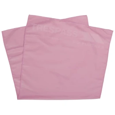 Image of Trespass Soaked, Pink, Antibacterial Microfibre Sports Towel with Mesh Bag, 45 x 90 cm, Pink