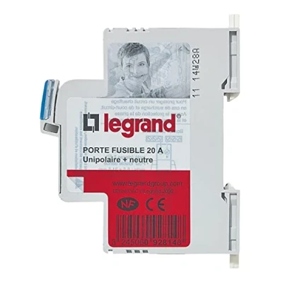Image of Legrand Lexic LEG92814 Fuse Holder 1 Unipolar/Neutral 20 A