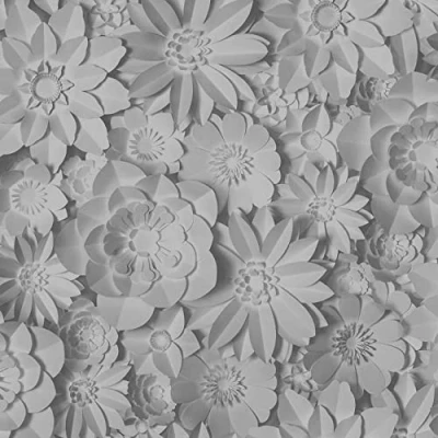 Image of Fine Decor UK Dimensions Floral Grey