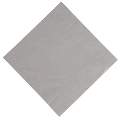 Image of Duni GJ114 Dinner Napkin, 400 mm, Granite Grey (Pack of 1000)