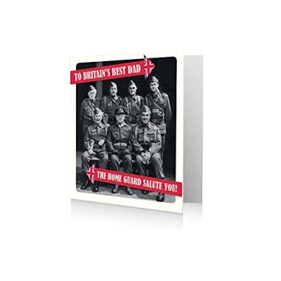 Image of Dad&#039;s Army Fathers Day Card for Your Dad
