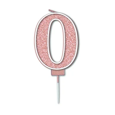 Image of Oaktree Sparkling Fizz No.0 Candle 7.5cm Rose Gold