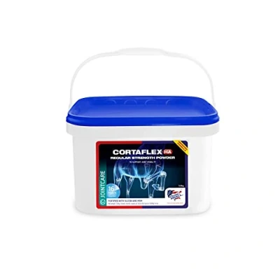 Image of Equine America Cortaflex Regular Strength Powder Premium Ready To Use Horse &amp; Pony Supplement Comprehensive Support For Joints Mobility 3.6kg