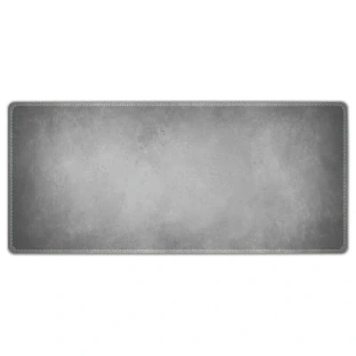 Image of Silent Monsters Mouse Mat Size XX Large 900 x 400 mm, Pad Design: grey, Stitched Edges, Mousemat for Office and Gaming, Mousepad Non Slip Rubber Base, Desk XXL