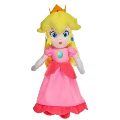 Image of Envi Mario 12&quot; Plush Soft Toys Luigi Yoshi Toad Donkey Kong Princess Peach (Princess Peach)