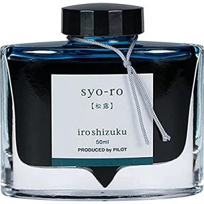 Image of Pilot Namiki Iroshizuku Chiku rin Bottle of Ink for Fountain Pen 50ml Dark turquoise