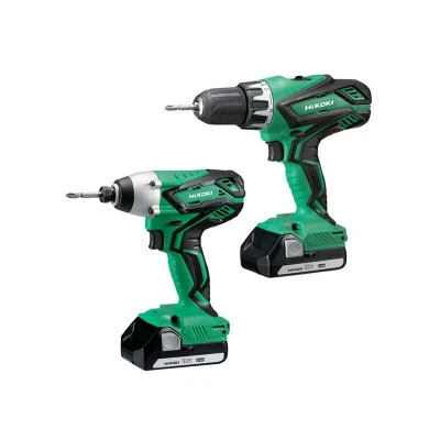 Image of Hikoki KC18DGLJAZ Twin Pack 18V 2 x 1.5Ah Li ion