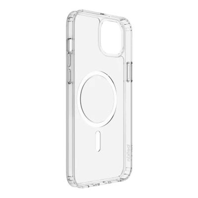 Image of BELKIN SheerForce Magnetic iPhone 14 Plus Silicone Case Clear, Clear