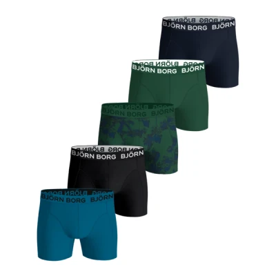 Image of Björn Borg 5 PACK Pants for kids, Size: 8 9y, Black