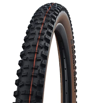Image of Schwalbe Hans Dampf Evolution Super Trail TLE Addix Soft Folding Tyre, Bronze Skin, 60 584 (27.5x2.35)