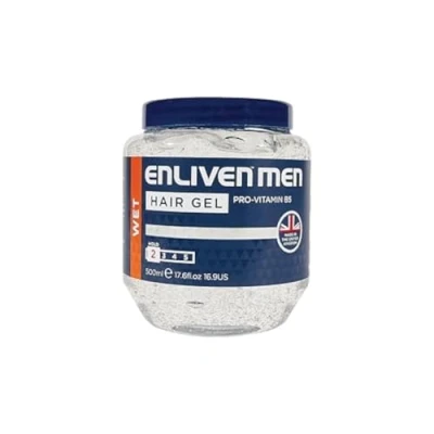 Image of Enliven XL Wet Look Clear Hair Gel 500 ml