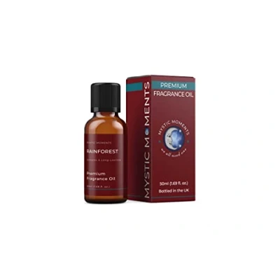 Image of Mystic Moments Rainforest Fragrance Oil 50ml Perfect for Soaps, Candles, Bath Bombs, Burners, Diffusers and Skin &amp; Hair Care Items