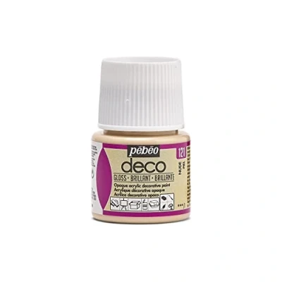 Image of PEBEO 92121 45ml Deco Br, Acrylic, Nude, 7 x 4.5 cm