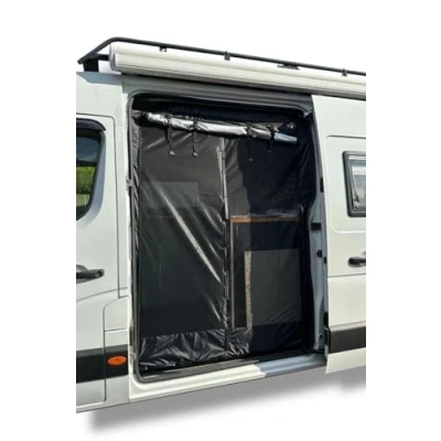 Image of GF VANdour Universal Campervan Dual Layer Mosquito Net &amp; Waterproof Screen Door To fit on either Side or Rear (Small SWB Screen)