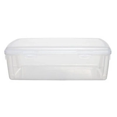 Image of Robby&#039;s 3 Litre All Store Multi Purpose Storage Rectangle Box with Clips