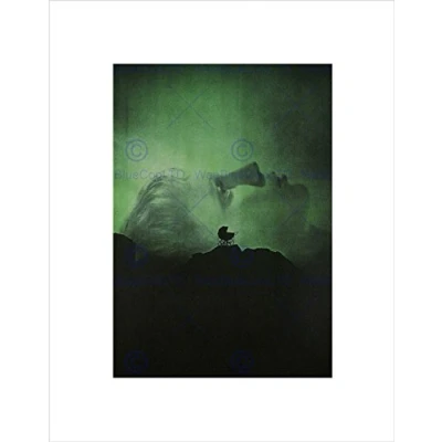 Image of Wee Blue Coo Advert Cultural Movie Film Horror Rosemary Baby Pram Wall Art Print