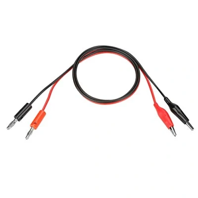 Image of Oumefar Output Cable Line Multimeter Banana Plug to Crocodile Alligator Clip Test Probe Lead Wire 30V 5A 80cm for Adjustable DC Regulated Power Supply