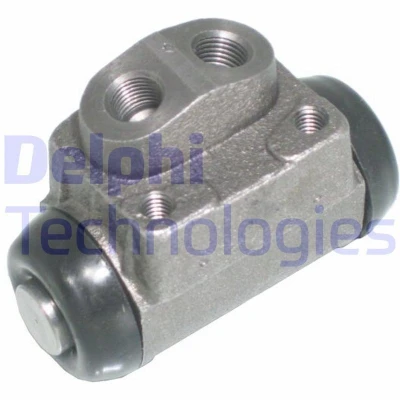 Image of 1E0326610, 1E0426610 Brake Cylinder DELPHI LW37515 17,8mm without integrated regulator Cast Iron FORD: ESCORT 4, ORION 2, Puma Hatchback