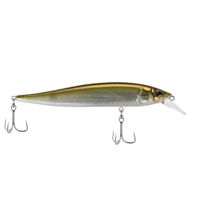 Image of Berkley Stunna Fishing Lure, Bronzeback, Size 100, 3 in, Designed for Lifelike Action, Casting Distance and Durability, Effortless 180 Degree Head Turns