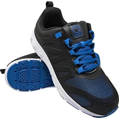 Image of Steel Toe Cap Safety Trainers Boot Lightweight Boots Shoes Work Mens Blue 6 13 (6 UK)
