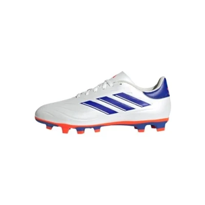 Image of adidas Performance COPA PURE 2 CLUB FXG Moulded stud football boots, Men&#039;s, Size: 10.5, Footwear white/lucid blue/solar red Synthetics
