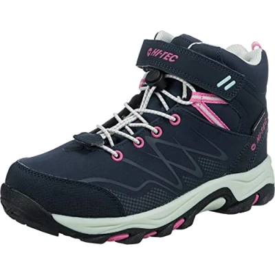 Image of Hi Tec Girls&#039; Blackout Mid Wp JRG Walking Shoes, Blue combination, 13 UK Child
