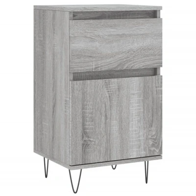 Image of Sideboard Grey Sonoma 40x35x70 cm Engineered Wood vidaXL