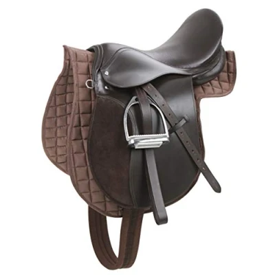 Image of Kerbl 32198 Haflinger Saddle Set Brown