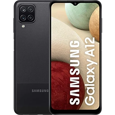 Image of Samsung Galaxy A12 Smartphone 64GB, 4GB RAM, Dual Sim, Black