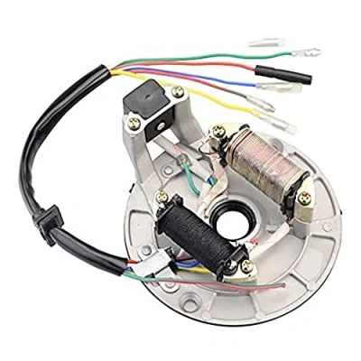 Image of GOOFIT 2 Coil Magneto Stator Replacement For 50cc 70cc 90cc 110cc 125cc Taotao Kazuma SSR Baja Kick Start Dirt Bike ATV