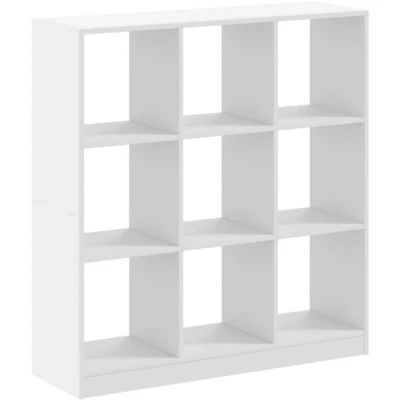 Image of vidaXL Bookcase White 102x32x108 cm Engineered Wood