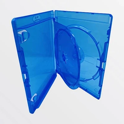 Image of 5 X Amaray Double Blu Ray Disc Case With A Inner Tray,14mm Spine And Outer Sleeve For Holding Artwork Inlay. Hold Two Discs Of Any Format Packaged In Dragon Trading Packing